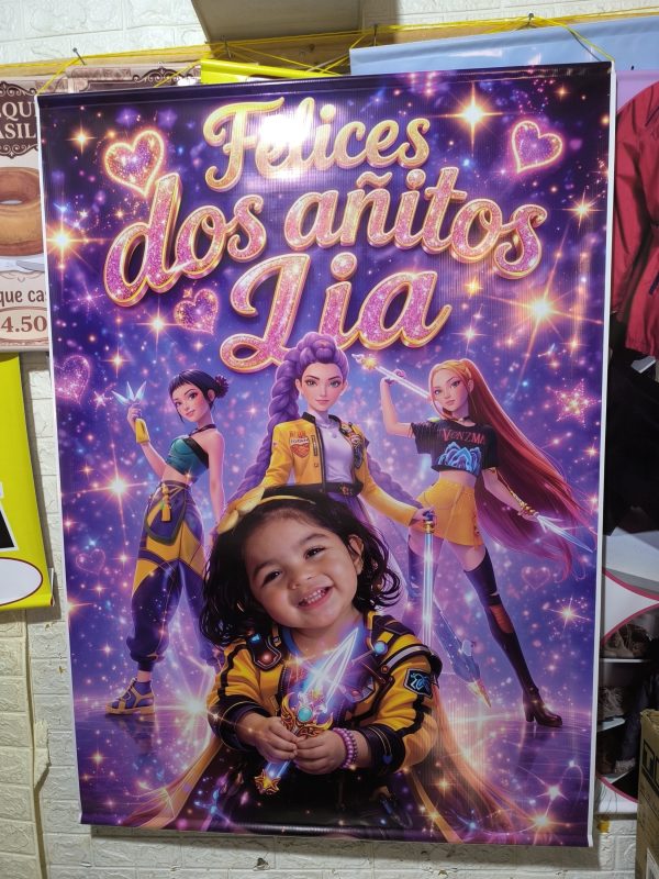 PENDONES, PENDONES COLGANTES, LIENZOS, PANCARTA, PANCARTAS, PUBLICIDAD, IMPRESIONES, IMPRESION PARA EXTERIOR, TRABAJOS PARA NEGOCIOS, PENDON PARA ALMACEN