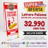 paloma 50x130 letrero paloma, leterro para almacen, letrero paloma para negocios