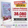 letrero paloma, leterro para almacen, letrero paloma para negocios