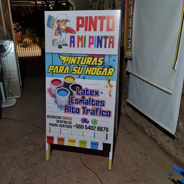 letrero paloma, leterro para almacen, letrero paloma para negocios