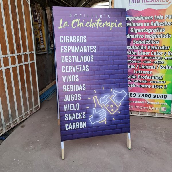 letrero paloma, leterro para almacen, letrero paloma para negocios
