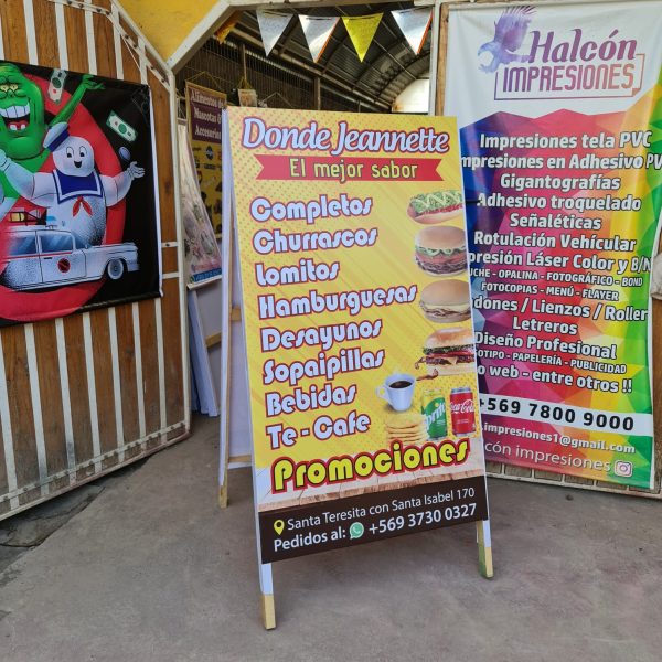 letrero paloma, leterro para almacen, letrero paloma para negocios